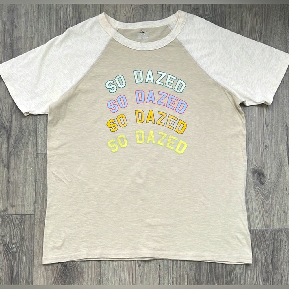 Aerie So Dazed Graphic Oversized Tee